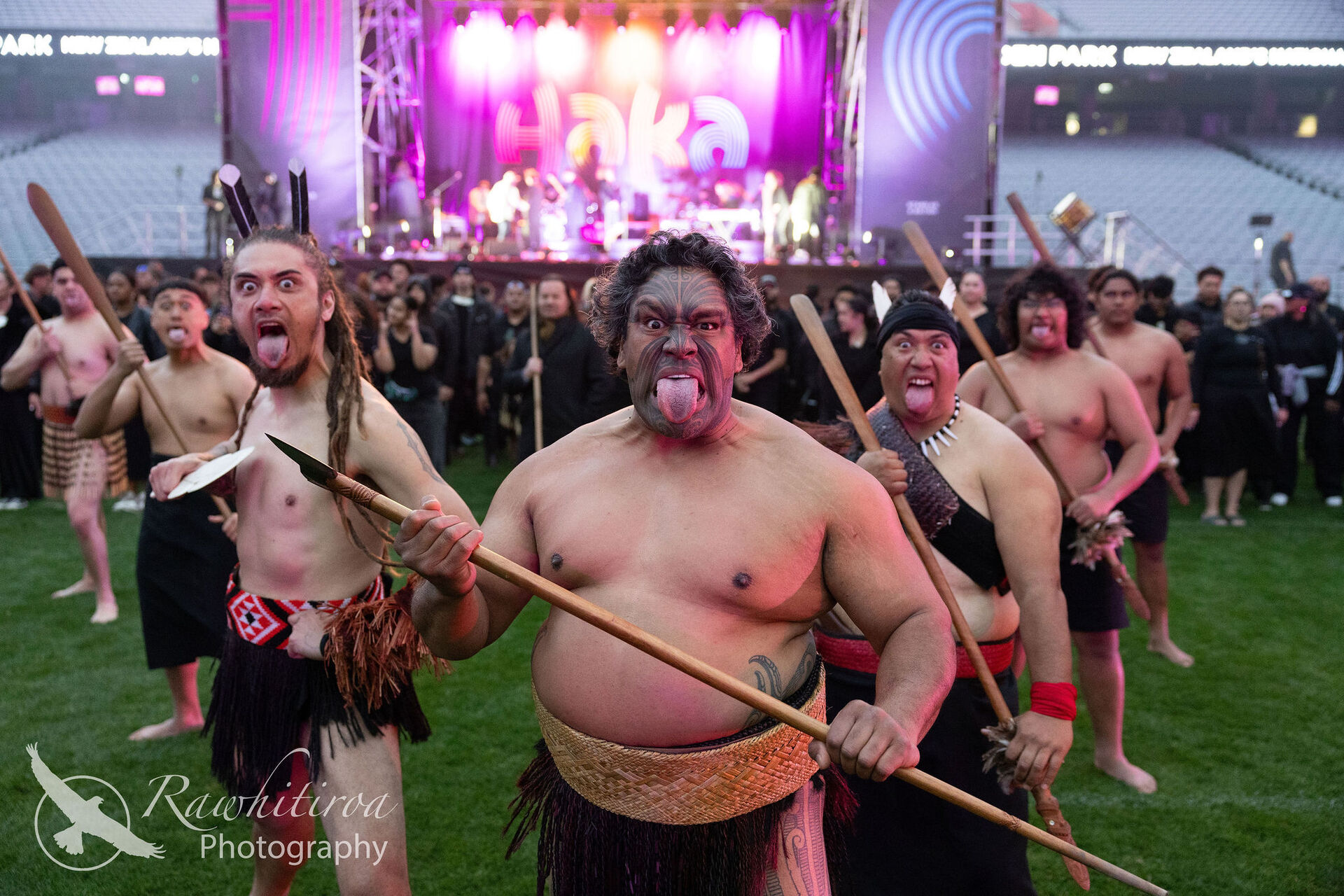 Haka Record. Photo: Rawhitiroa