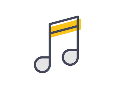 Music notation icon