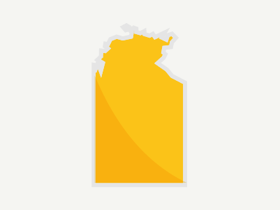 Map icon of Northern Territory, Australia