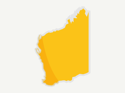 Map icon of Western Australia