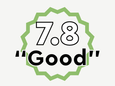 Icon: 7.8 "good"