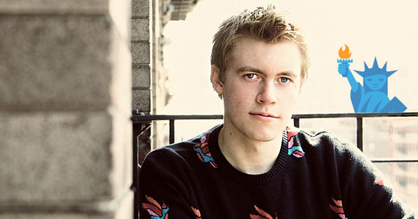 : Matthew Sheens looking at camera