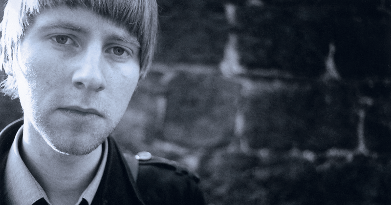 Black and white image of Simon Wrinkler